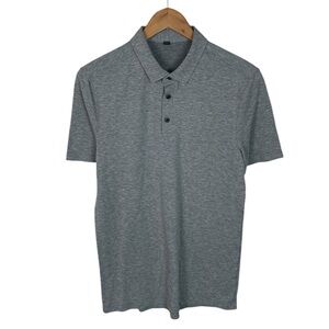 PO798 Men’s Lululemon Athletica Performance Stretch Polo Shirt S